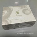 Foldable magnetic closure paper box with sturdy material